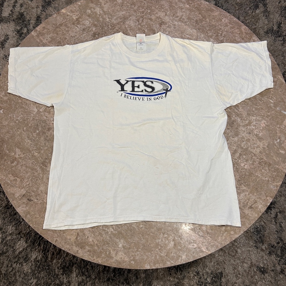 YES I BELIEVE IN GOD tee
